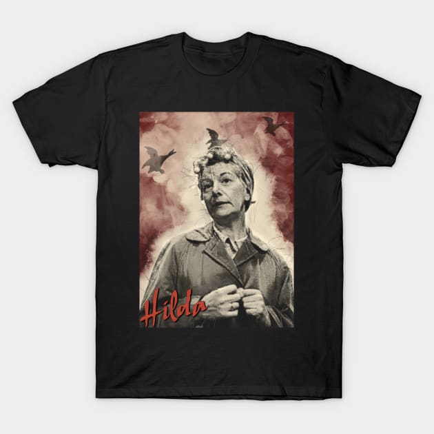 Hilda Ogden Coronation Street Inspired Design T-Shirt by HellwoodOutfitters